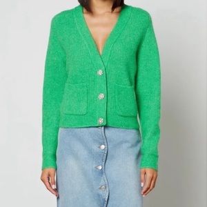Ganni long sleeved cardigan